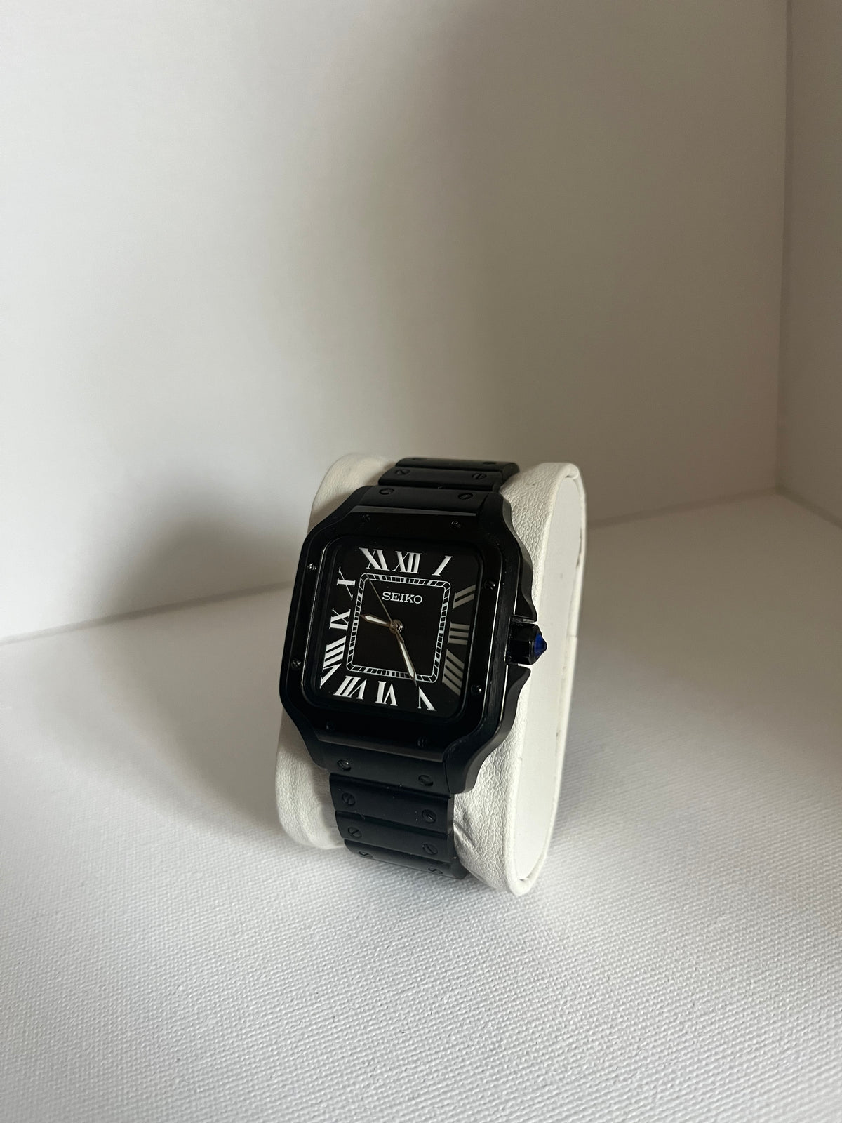 Seiko Mod Santos Black