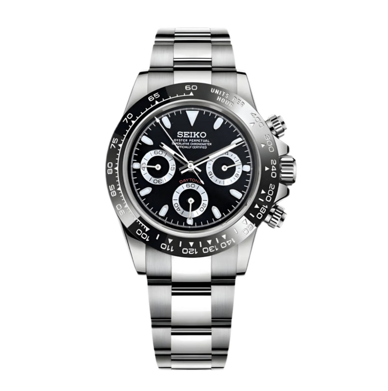 Seiko Mod Daytona Noir