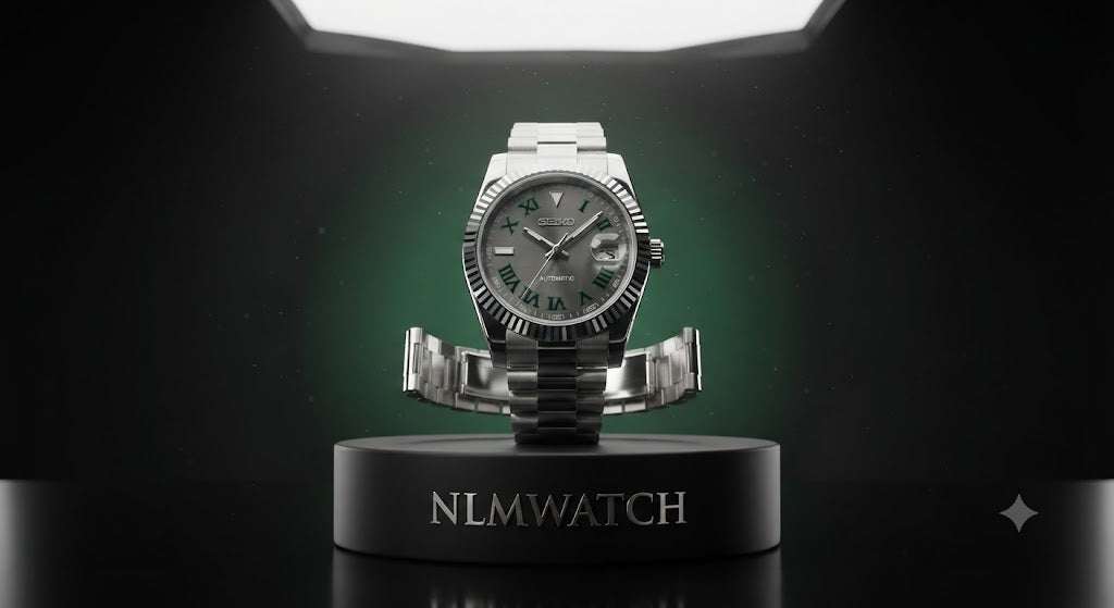 Seiko Mod Datejust Wimbledon