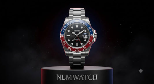 Seiko Mod GMT Master Pepsi