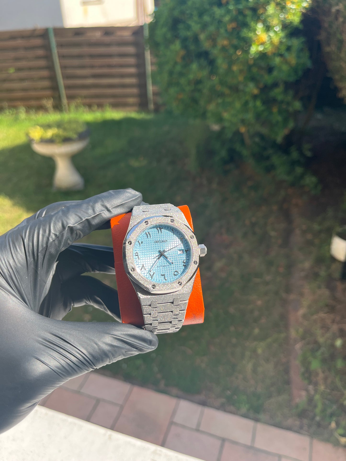Seiko Mod Royal Oak Blue VVS