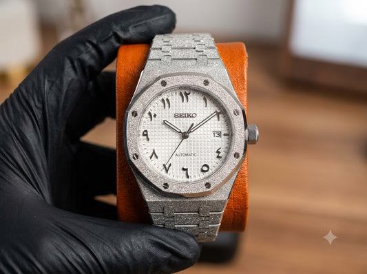 Seiko Mod Royal Oak White VVS