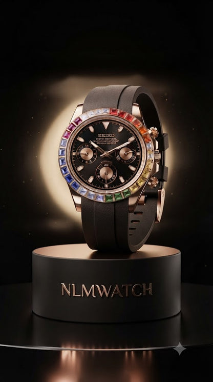 Seiko Mod Daytona Rainbow