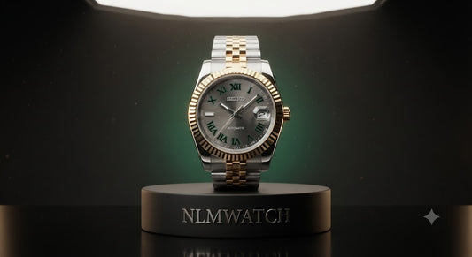 Seiko Mod Datejust Wimbledon Bicolor