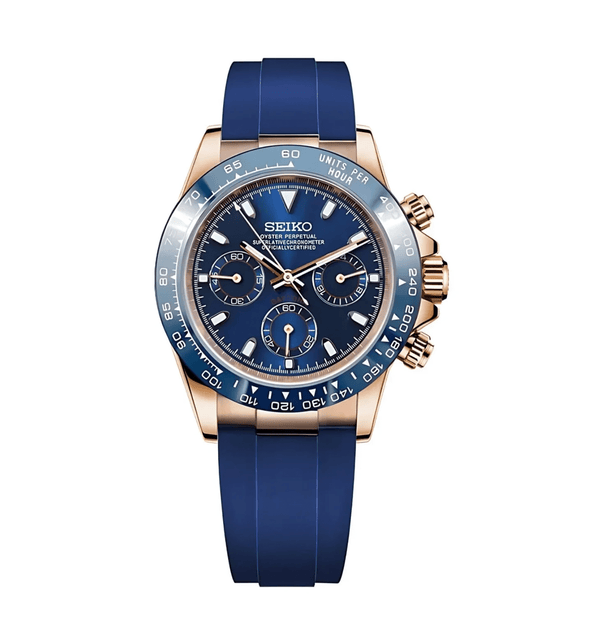 Seiko Mod Daytona Royal Blue