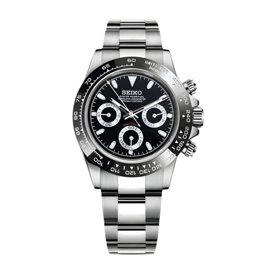 Seiko Mod Daytona Noir